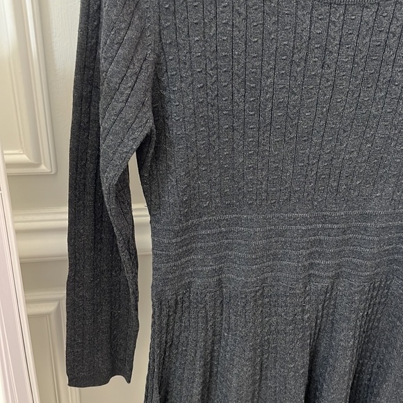 Calvin Klein ribbed texture sweater dress - Picture 3 of 4